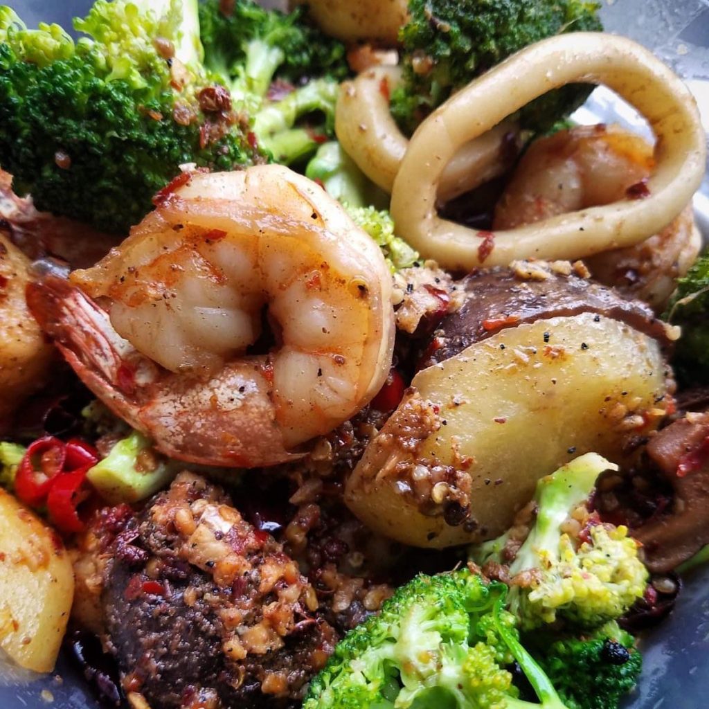 Beef or Seafood Stir Fry Ma La The Villamaria Kitchen